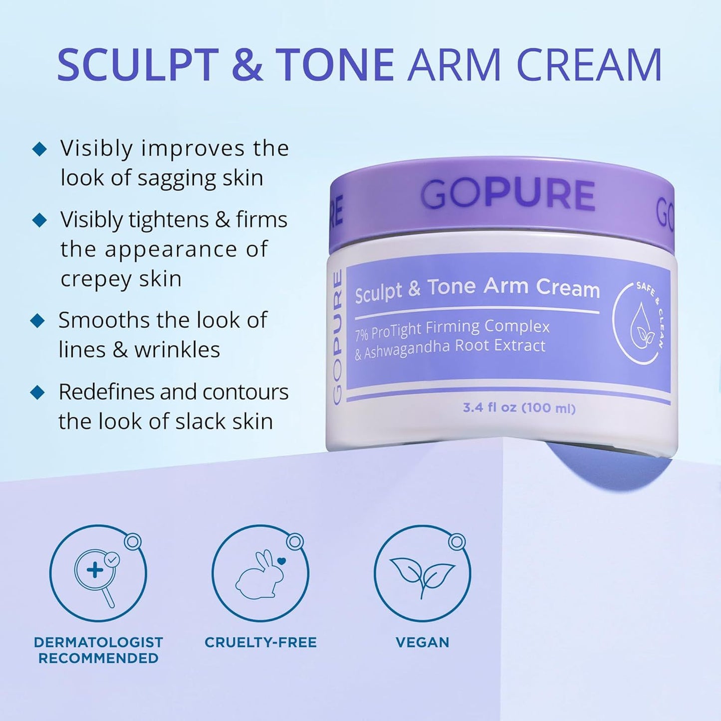 GOPURE Sculpt & Tone Arm Firming Cream