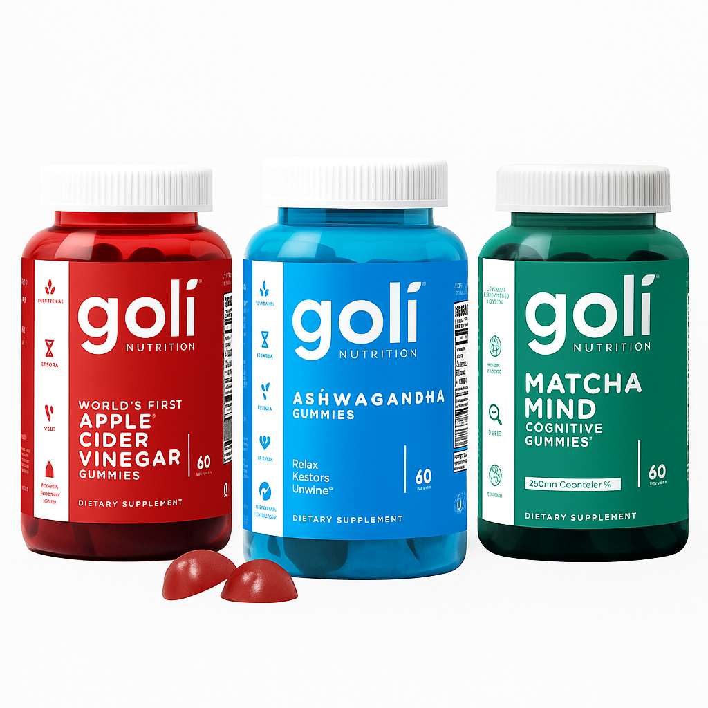 ASHWAGANDA, APPLE CIDER AND PRO+PREBIOTIC GUMMIES